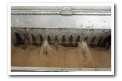 ミキサーで練る